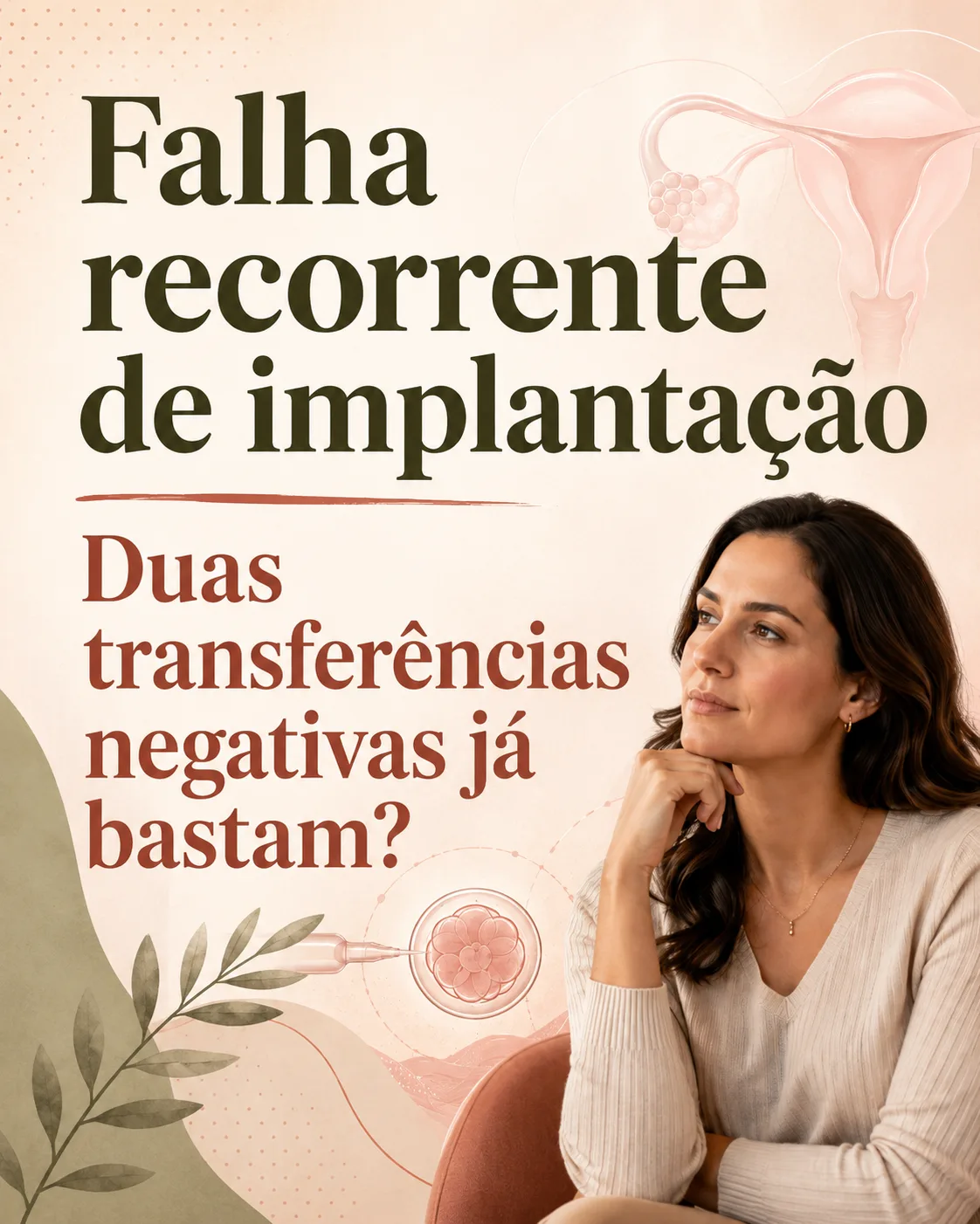 Falha recorrente de implantação: duas transferências negativas já bastam?