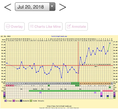 grafico temperatura basal gravidez fertility friend
