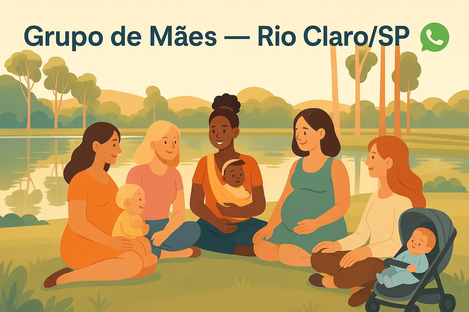 Grupo de mães de Rio Claro (SP) no WhatsApp: rede de apoio e acolhimento