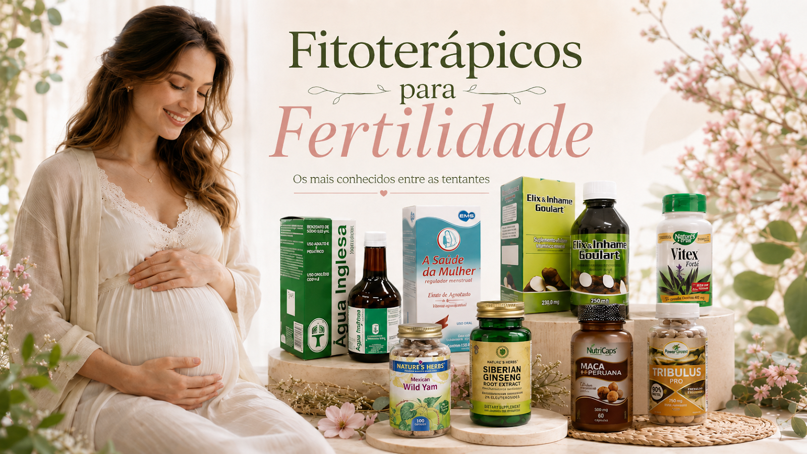 Dica de melhores fitoterápicos para engravidar de forma rápida e natural